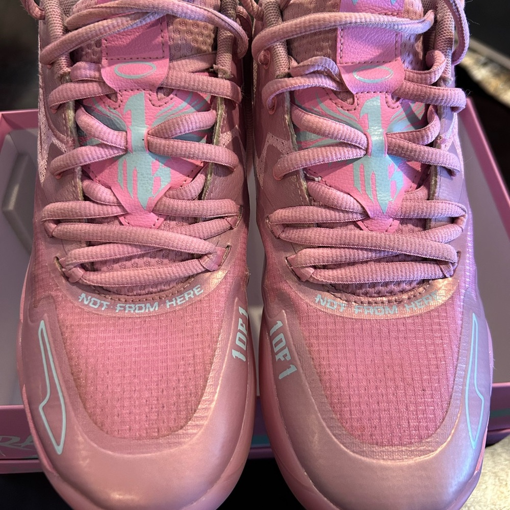 Puma Pink Lamelo Ball MB.1 shoes